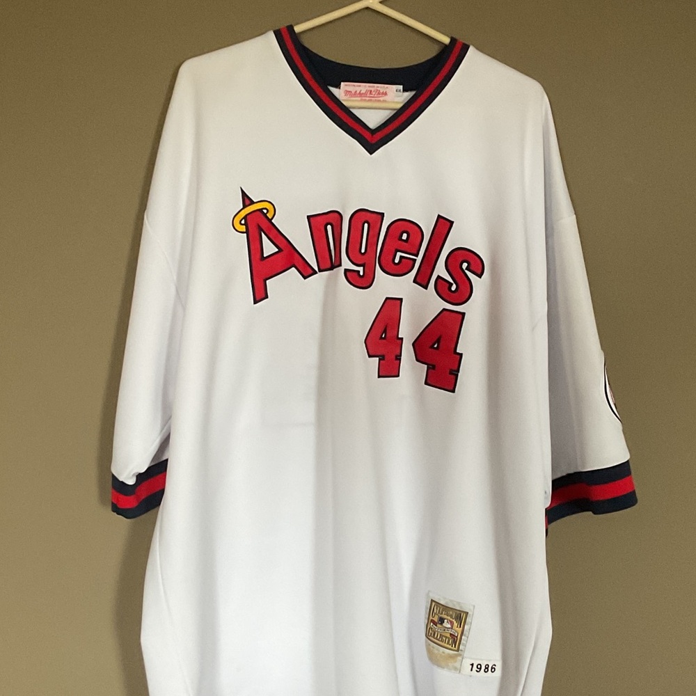 RARES Reggie JACKSON AUTOGRAPHED Anaheim autographed in numbers
